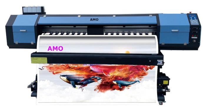 AM1802i16 1.8meter Inkjet printer with 2 i1600 Printhead (the economic version)